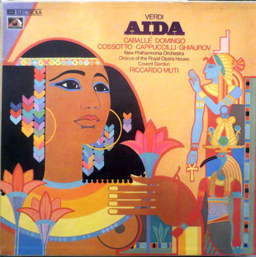Cover Giuseppe Verdi - Aida (3xLP, Quad + Box, Club) Schallplatten Ankauf
