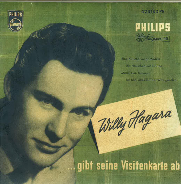 Cover Willy Hagara - ... Gibt Seine Visitenkarte Ab (7, EP) Schallplatten Ankauf