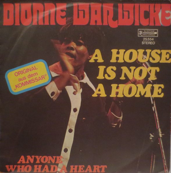 Bild Dionne Warwicke* - A House Is Not A Home (7, Single) Schallplatten Ankauf