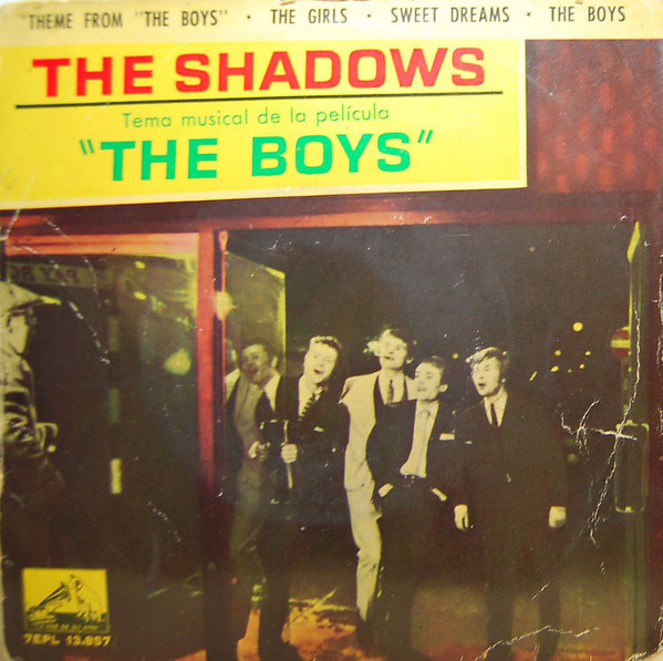 Cover The Shadows - Tema Musical De La Película The Boys (7, EP) Schallplatten Ankauf