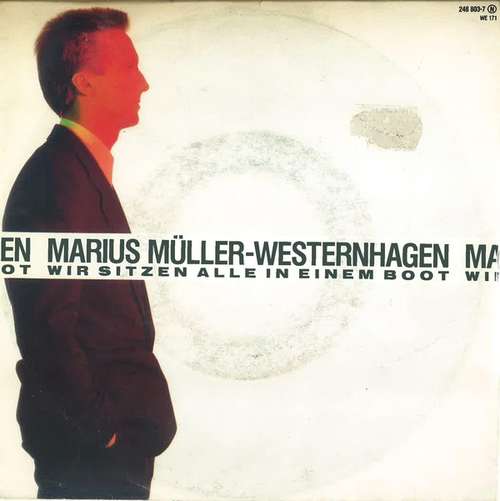 Cover Marius Müller-Westernhagen - Wir Sitzen Alle In Einem Boot (7, Single) Schallplatten Ankauf