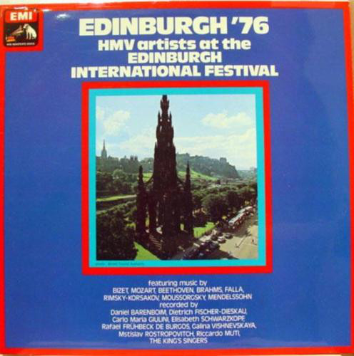 Cover Various - '76 HMV Artists At The Edinburgh International Festival (LP) Schallplatten Ankauf