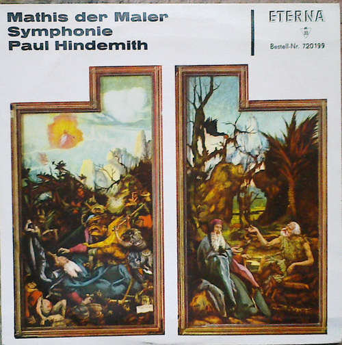 Cover Paul Hindemith, Dresdner Philharmonie, Heinz Bongartz - Mathis Der Maler - Symphonie (10) Schallplatten Ankauf