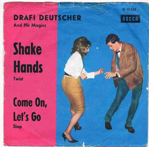 Cover Drafi Deutscher And His Magics - Shake Hands (7, Single) Schallplatten Ankauf