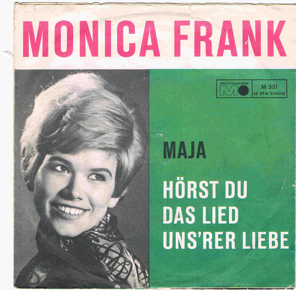 Cover Monica Frank - Maja (7, Single) Schallplatten Ankauf