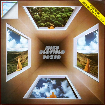 Cover Mike Oldfield - Boxed (Box, Comp, RE + LP, Album, Quad + LP, Album, Quad ) Schallplatten Ankauf