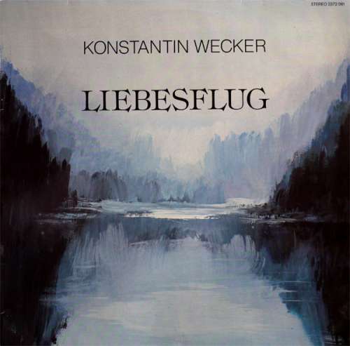 Cover Konstantin Wecker - Liebesflug (LP, Album) Schallplatten Ankauf