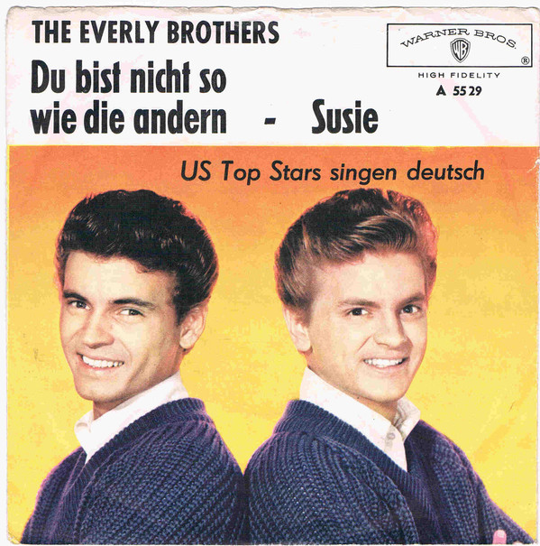 Cover The Everly Brothers* - Du Bist Nicht So Wie Die Andern (7, Single) Schallplatten Ankauf