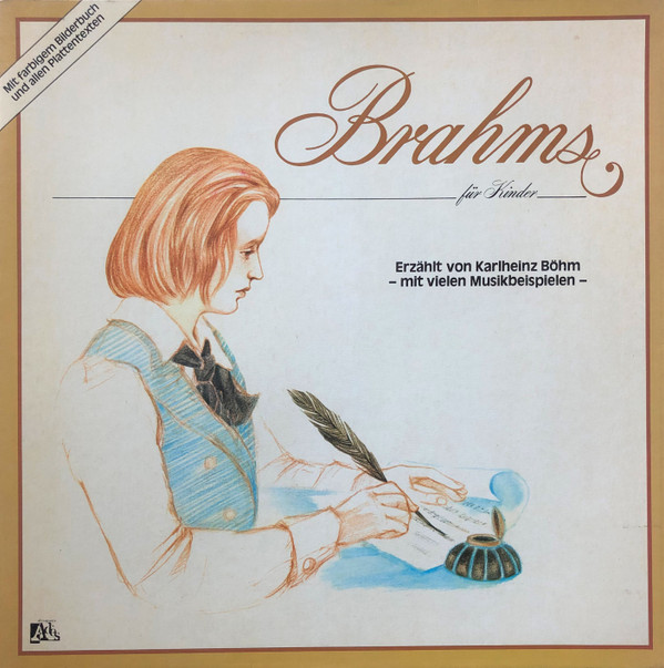 Cover Brahms* Erzählt Von Karlheinz Böhm - Brahms Für Kinder (LP) Schallplatten Ankauf