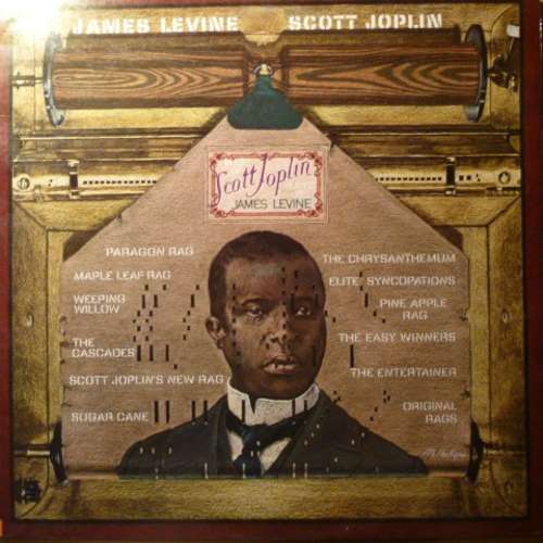 Cover Scott Joplin, James Levine (2) - James Levine Plays Scott Joplin (LP, Album) Schallplatten Ankauf