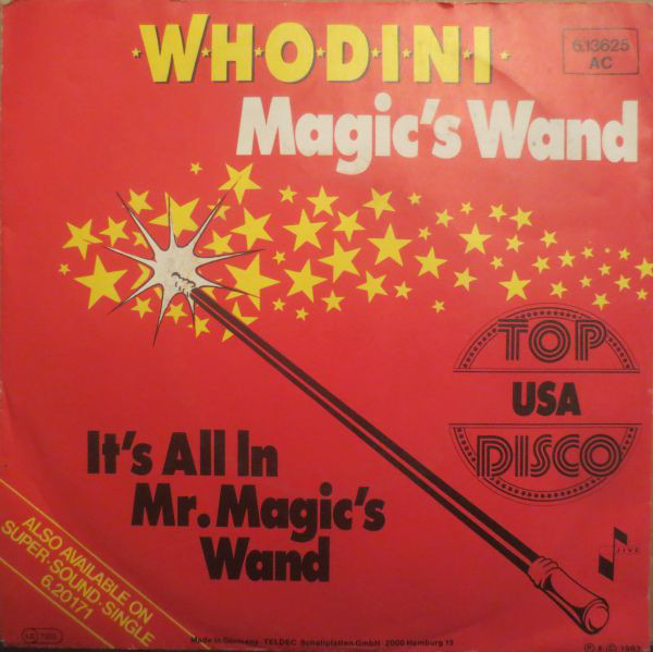 Cover Whodini - Magic's Wand (7, Single) Schallplatten Ankauf