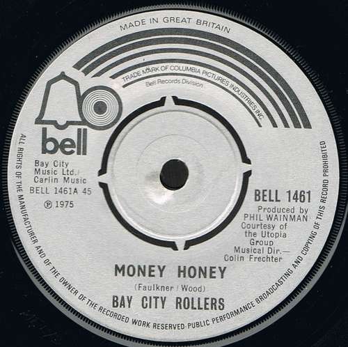 Cover Bay City Rollers - Money Honey (7, Pus) Schallplatten Ankauf