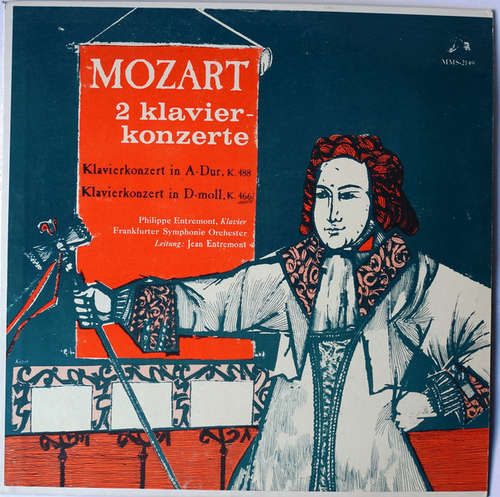 Cover Mozart* - 2 Klavierkonzerte (Klavierkonzert In A-Dur, K. 488 / Klavierkonzert In D-Moll, K. 466) (LP) Schallplatten Ankauf