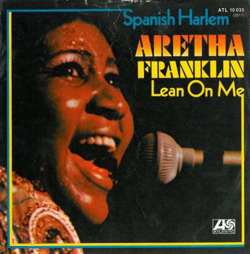 Cover Aretha Franklin - Spanish Harlem / Lean On Me (7, Single) Schallplatten Ankauf