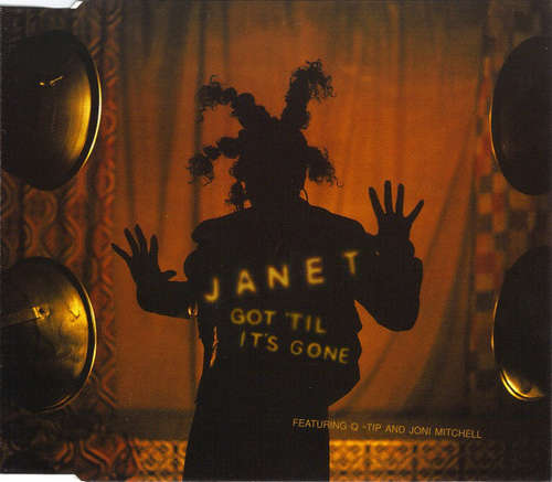 Cover Janet* Featuring Q-Tip And Joni Mitchell - Got 'Til It's Gone (CD, Single, Yel) Schallplatten Ankauf