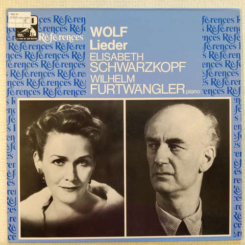 Cover Wolf* - Elisabeth Schwarzkopf, Wilhelm Furtwängler - Lieder (LP, Album, Mono, RE) Schallplatten Ankauf