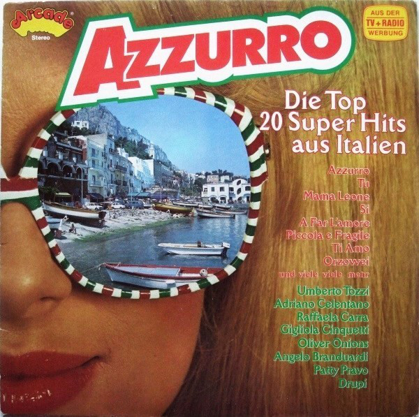 Bild Various - Azzurro (Die Top 20 Super Hits Aus Italien) (LP, Comp) Schallplatten Ankauf