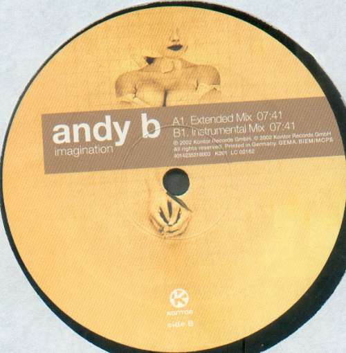 Cover Andy B. - Imagination (12) Schallplatten Ankauf