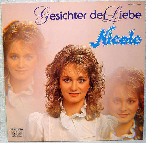 Cover Nicole (2) - Gesichter der Liebe  (Club-Edition) (LP, Album) Schallplatten Ankauf