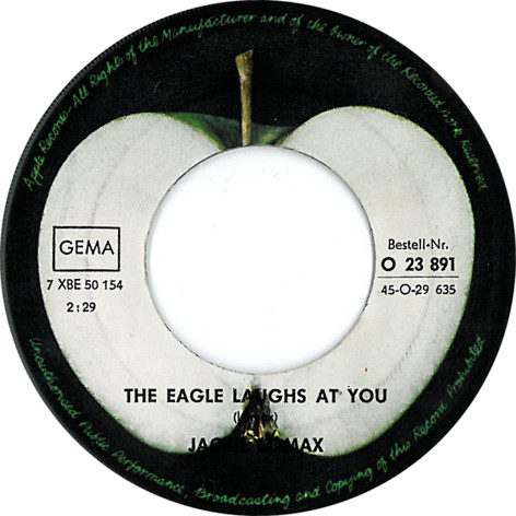 Cover Jackie Lomax - Sour Milk Sea / The Eagle Laughs At You (7, Single) Schallplatten Ankauf