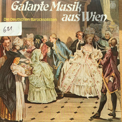 Cover Die Deutschen Barocksolisten - Galante Musik Aus Wien (LP) Schallplatten Ankauf