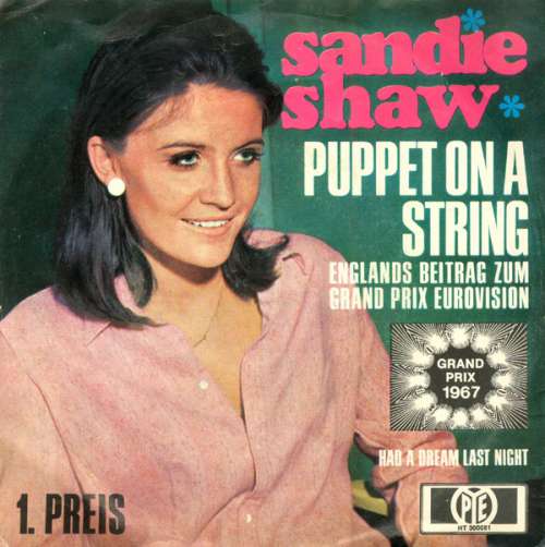Bild Sandie Shaw - Puppet On A String (7, Single) Schallplatten Ankauf