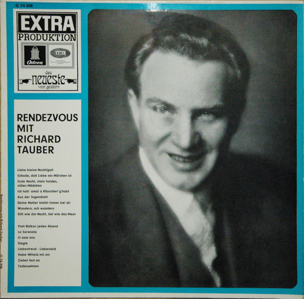 Cover Richard Tauber - Rendezvous Mit Richard Tauber (LP, Comp) Schallplatten Ankauf