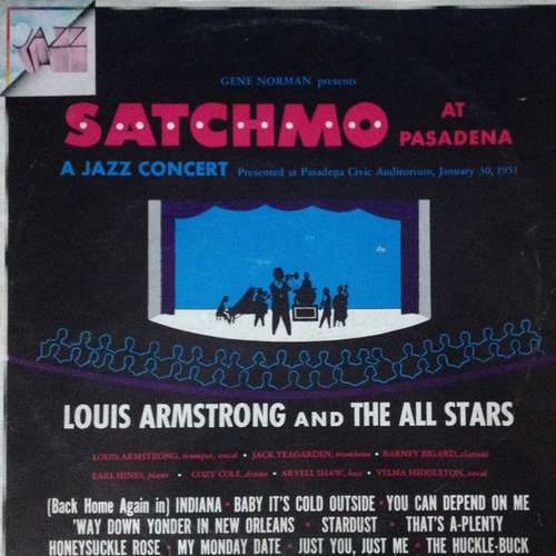 Cover Louis Armstrong And The All Stars* - Satchmo At Pasadena (LP, Album, RE) Schallplatten Ankauf