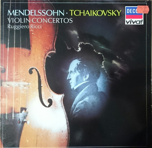 Cover Mendelssohn*, Tchaikovsky*, Ruggiero Ricci - Violin Concertos (LP) Schallplatten Ankauf