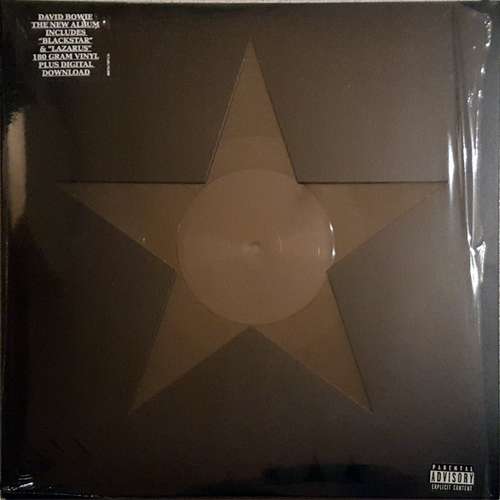 Cover David Bowie - ★ (Blackstar) (LP, Album, RP, Cel) Schallplatten Ankauf