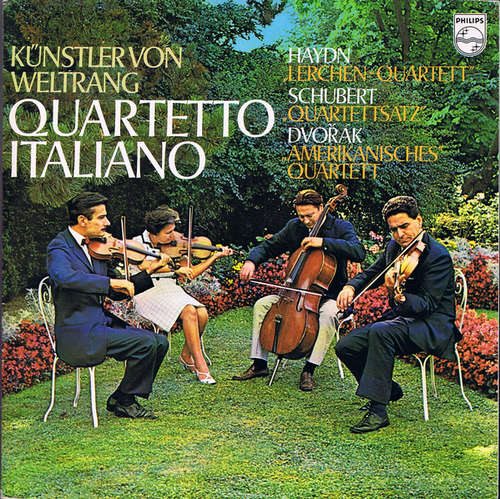 Cover Quartetto Italiano - Haydn* / Schubert* / Dvořák* - Künstler von Weltrang (LP) Schallplatten Ankauf