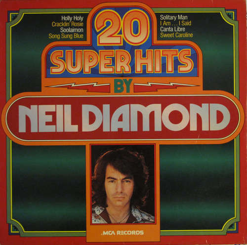 Cover Neil Diamond - 20 Super Hits By Neil Diamond (LP, Comp, RP) Schallplatten Ankauf