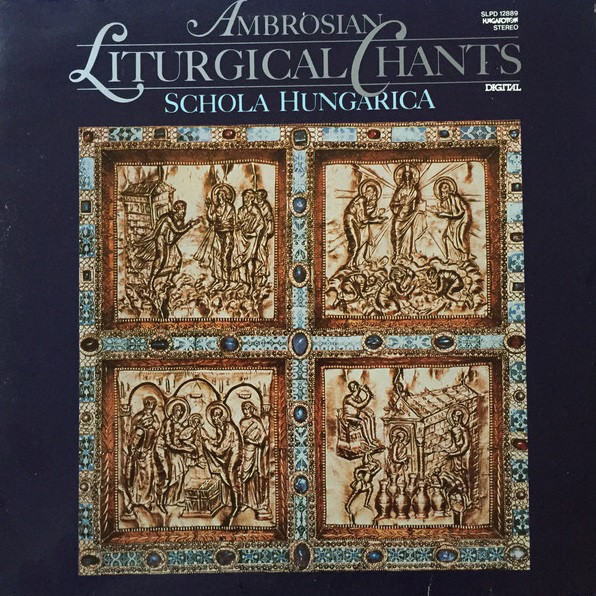 Cover Schola Hungarica - Ambrosian Liturgical Chants (LP, Album) Schallplatten Ankauf