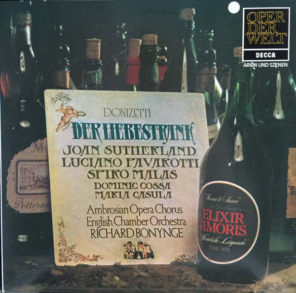 Bild Gaetano Donizetti - Der Liebestrank - L'Elisir D'Amore - Arien Und Szenen (LP, Album) Schallplatten Ankauf