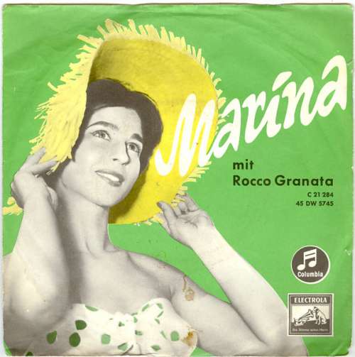 Cover Rocco Granata - Marina (7, Single, Mono) Schallplatten Ankauf
