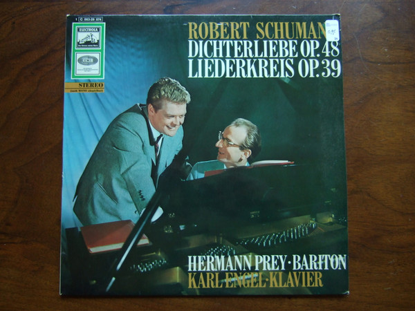 Cover Hermann Prey - Robert Schumann - Dichterliebe Op.48 - Liederkreis Op.39 (LP) Schallplatten Ankauf