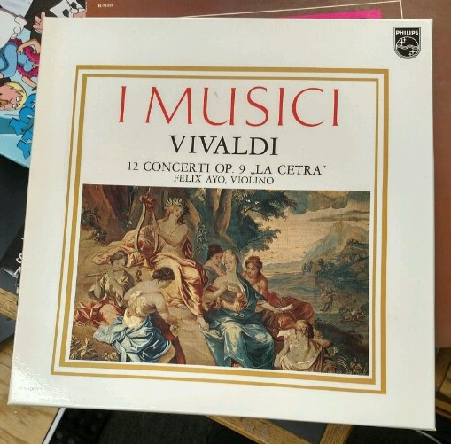 Cover Vivaldi* – I Musici, Félix Ayo - 12 Concerti Op. 9 La Cetra (3xLP, Album, RE) Schallplatten Ankauf