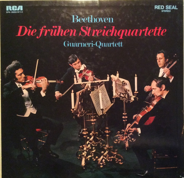 Cover Beethoven*, Guarneri-Quartett* - Die Frühen Streichquartette  (3xLP + Box) Schallplatten Ankauf