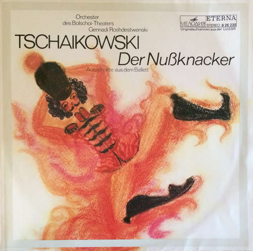 Cover Tschaikowski*, Orchester Des Bolschoi-Theaters*, Gennadi Roshdestwenski* - Der Nußknacker (Ausschnitte Aus Dem Ballett) (LP, RE) Schallplatten Ankauf