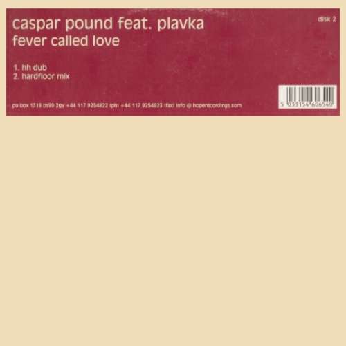 Cover Caspar Pound Feat. Plavka - Fever Called Love (Disk 2) (12) Schallplatten Ankauf