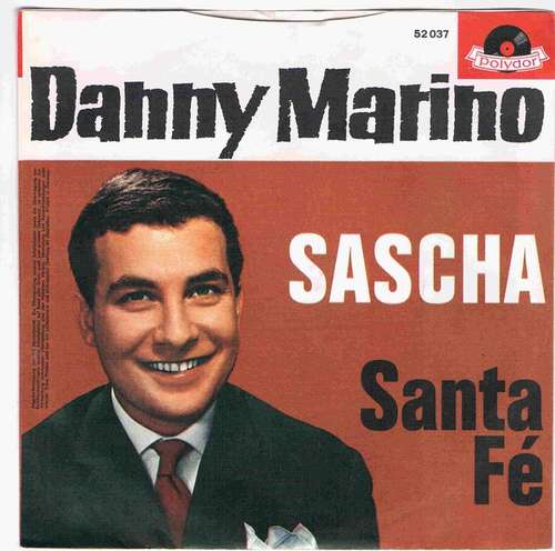Cover Danny Marino (2) - Sascha / Santa Fé (7, Single) Schallplatten Ankauf