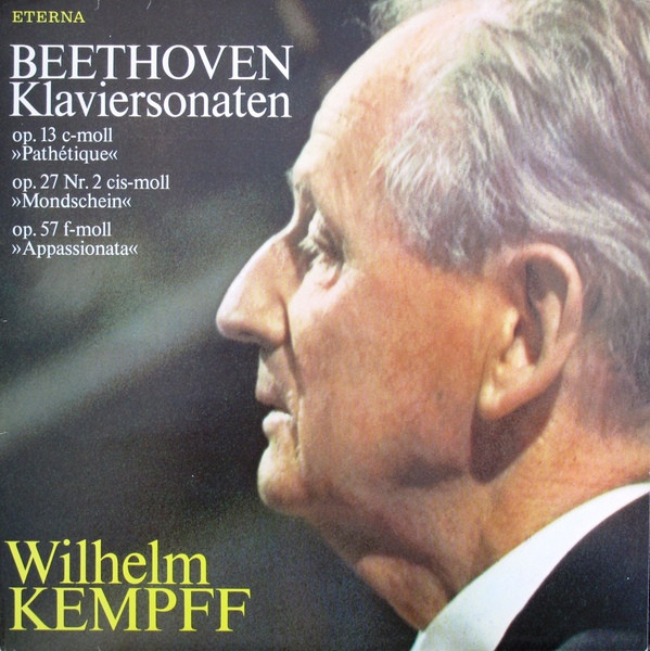 Cover Beethoven*, Wilhelm Kempff - Klaviersonaten (LP, RP) Schallplatten Ankauf