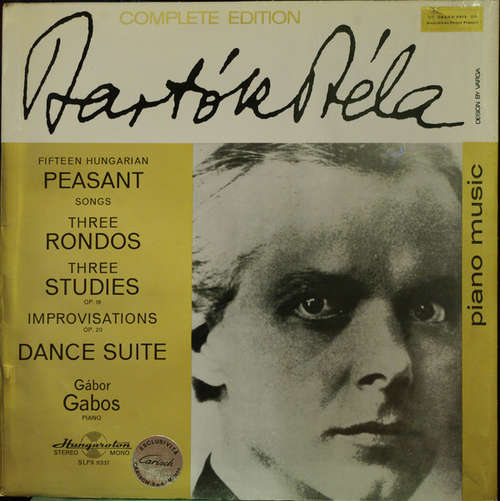 Cover Béla Bartók, Gábor Gabos - Fifteen Hungarian Pesant / Three Rondes / Threestudies Op. 18 / Improvisations Op. 20 / Dance Suite (LP, Album) Schallplatten Ankauf