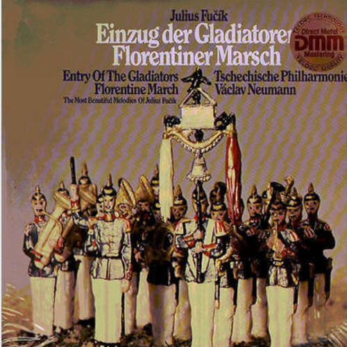 Cover Julius Fučík - Einzug Der Gladiatoren - Florentiner Marsch (LP, RE) Schallplatten Ankauf