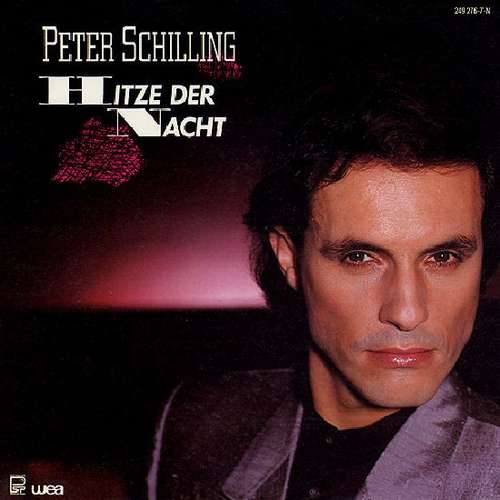 Cover Peter Schilling - Hitze Der Nacht (7, Single) Schallplatten Ankauf