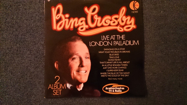 Bild Bing Crosby - Live At The London Palladium (2xLP, Album) Schallplatten Ankauf
