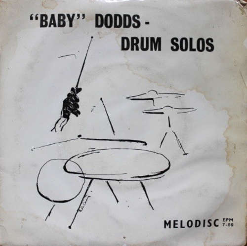 Cover Baby Dodds - Drum Solos (7, EP, pus) Schallplatten Ankauf