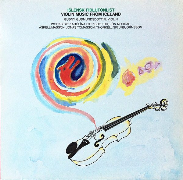 Cover Guðný Guðmundsdóttir - Violin Music From Iceland (LP) Schallplatten Ankauf