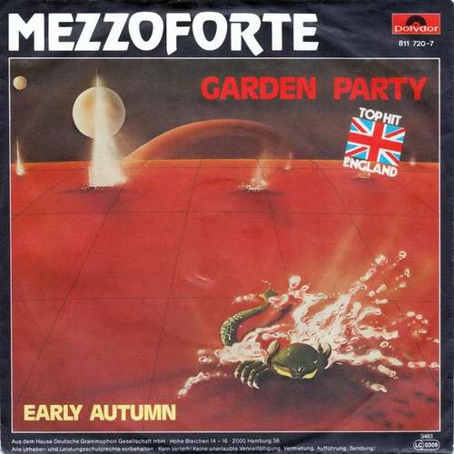 Cover Mezzoforte - Garden Party (7, Single) Schallplatten Ankauf
