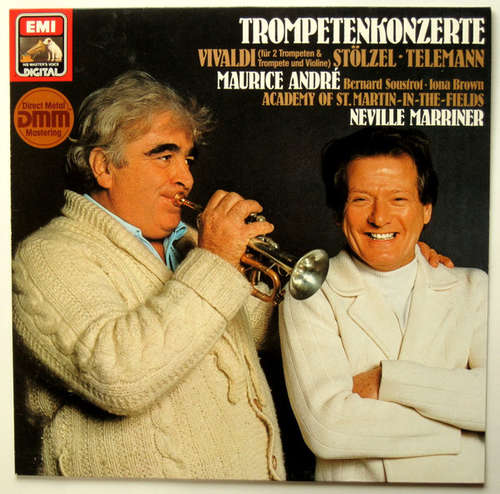 Cover Maurice André, Neville Marriner*, The Academy Of St. Martin-in-the-Fields - Trompetenkonzerte (LP, Album, Club, DMM) Schallplatten Ankauf